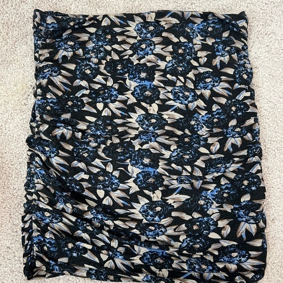 𝅺free People Women’s Floral Mini Skirt Size Small - Picture 2 of 4